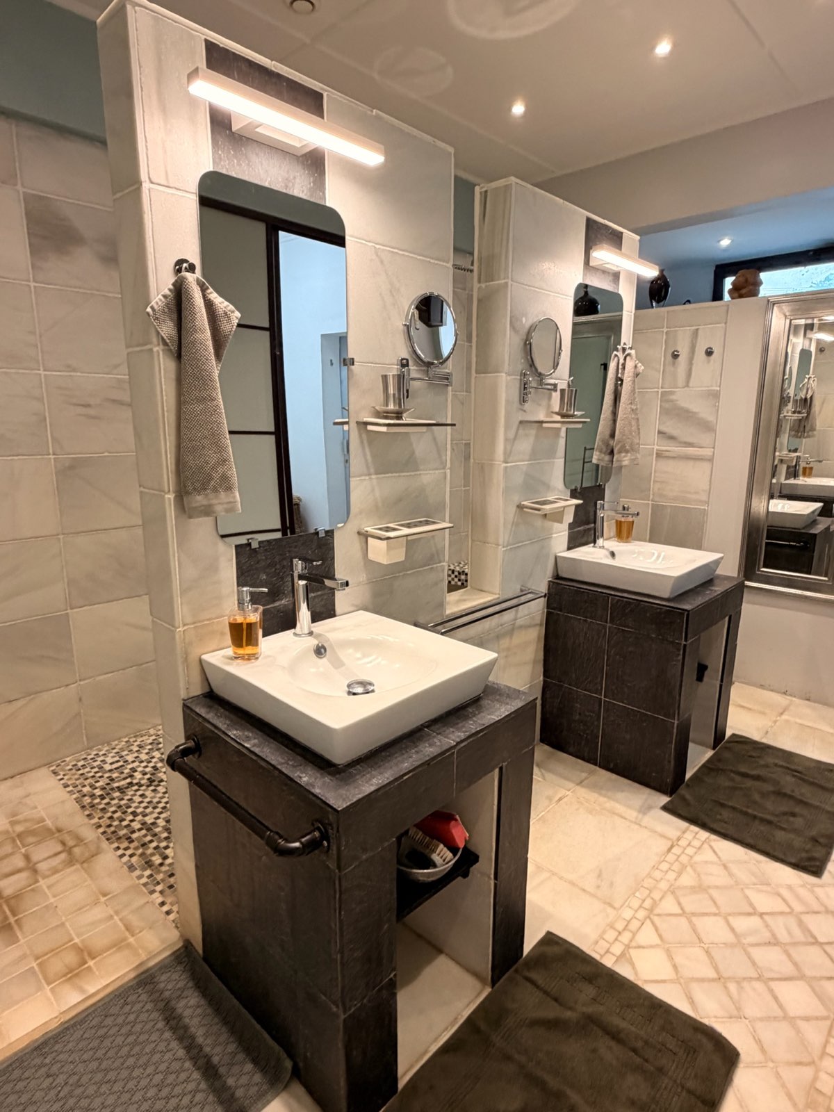 Salle de bain double vasque